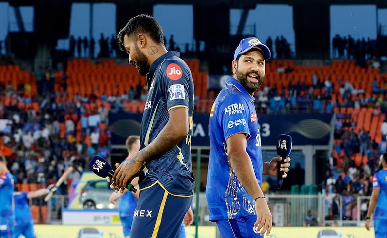 Hardik Pandya and Rohit Sharma