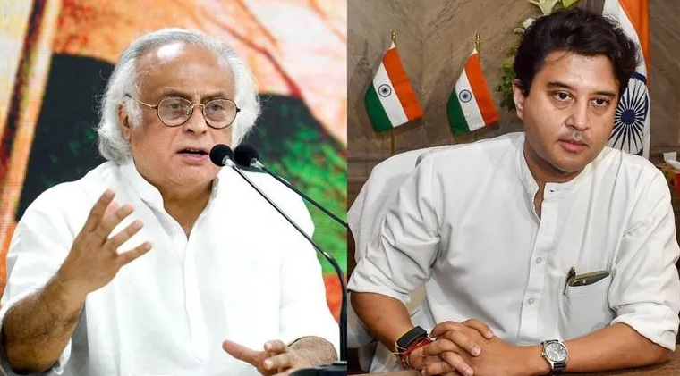 Jairam Ramesh and Jyotiraditya Scindia