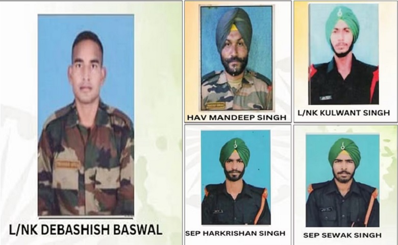 Poonch Terror Attack martyrs