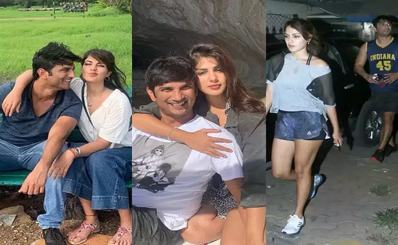 Rhea Chakraborty and Sushant Singh Rajput