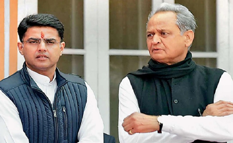 Sachin Pilot and Ashok Gehlot