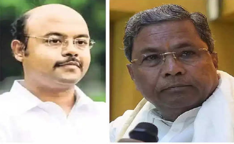 Siddaramaiah and his son MLA Yatindra