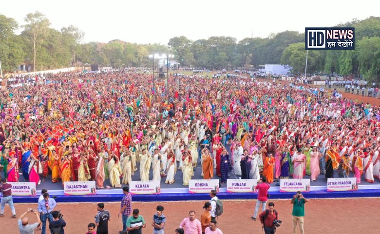 સાડી વોકેથોન -humdekhengenews