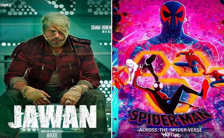 ‘Jawan’ and Spider Man-Across The Spider Verse