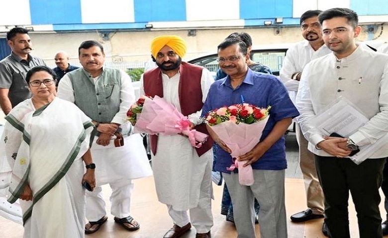 CM Mamata, CM Bhagwant Mann, CM Kejriwal