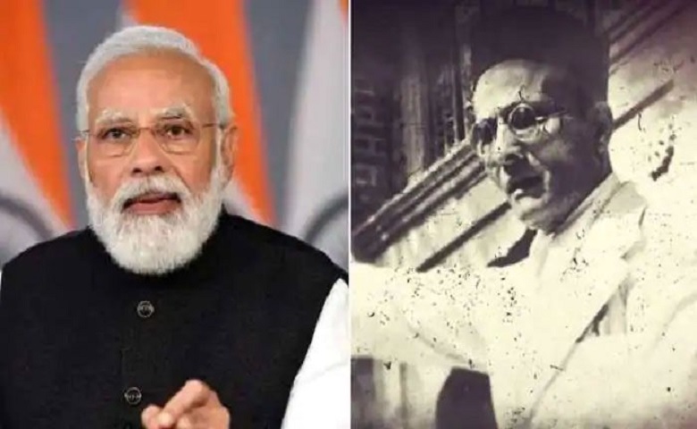 PM Modi and Veer Savarkar