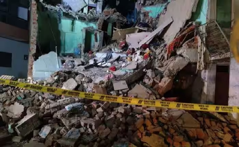 building collapsed in Vejalpur