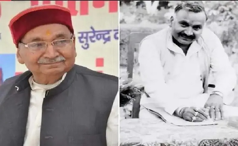 former UP minister Harishankar Tiwari