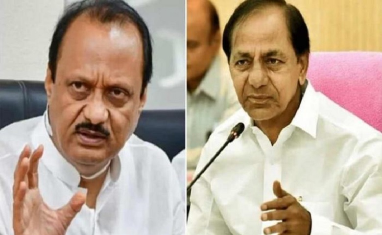 Ajit Pawar and K Chandrasekhar Rao