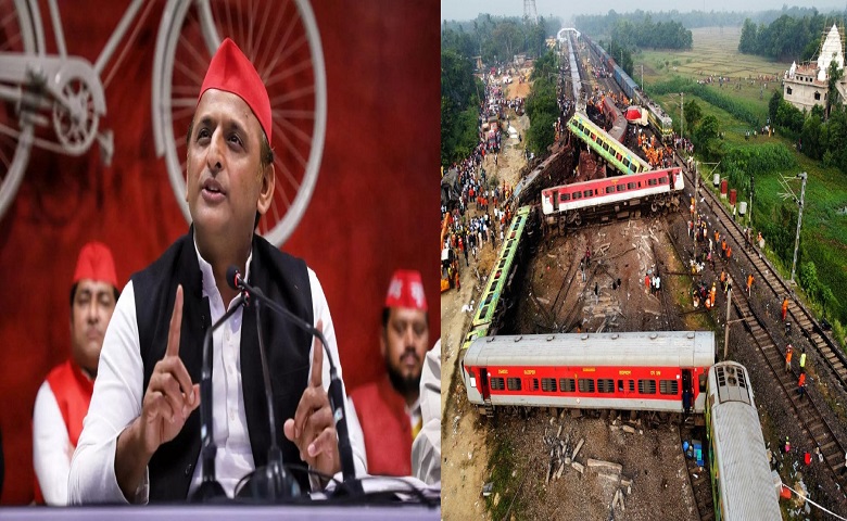 Akhilesh Yadav and Odisha train accident