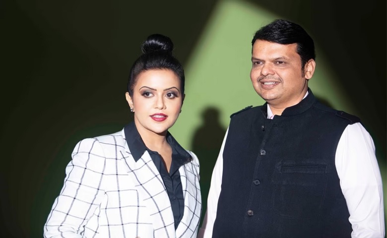 Amrita and Devendra Fadnavis