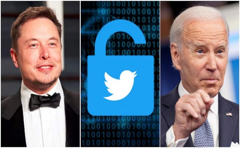 Elon Musk and Joe Biden