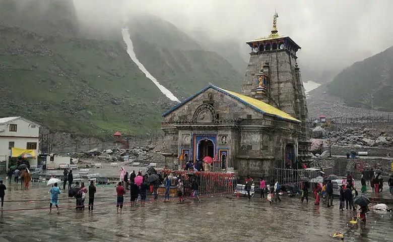 Kedarnath Dham rain