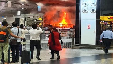 Kolkata Airport Fire