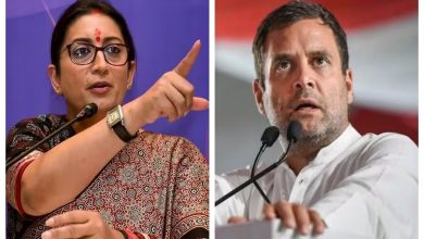 Smriti Irani and Rahul Gandhi