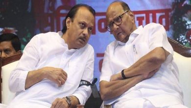 Ajit Pawar and Sharad Pawar