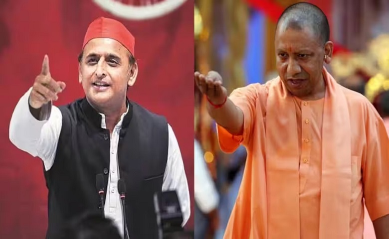 Akhilesh Yadav and Yogi Adityanath