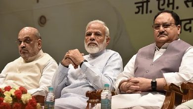 Amit Shah, PM Modi and JP Nadda