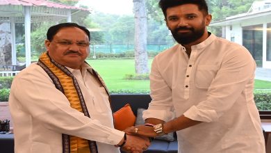 JP Nadda and Chirag Paswan