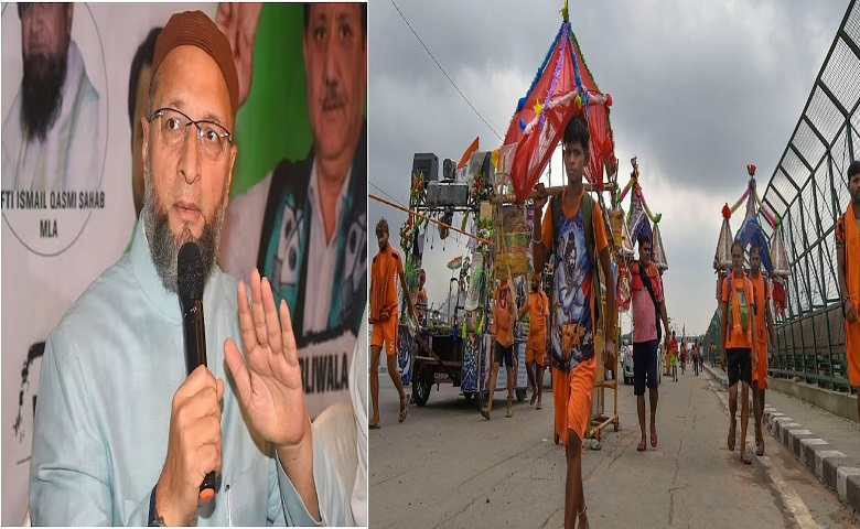 Owaisi On Kanwar Yatra