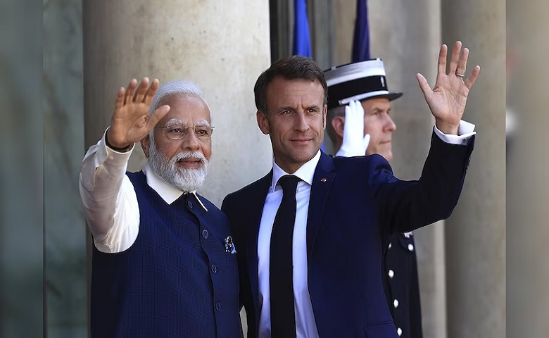 PM Modi and French President Macron