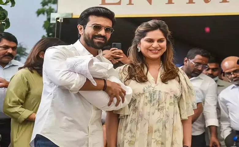 Ram Charan and Upasana Konidela