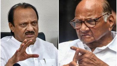 Ajit Pawar and Sharad Pawar