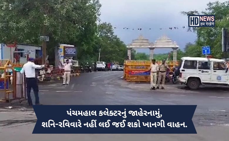 પંચમહાલ: ક્લેક્ટરે બહાર પાડ્યું જાહેરનામુ, ખાનગી વાહનો નહીં લઈ જઈ શકો પાવાગઢ ડુંગર ઉપર