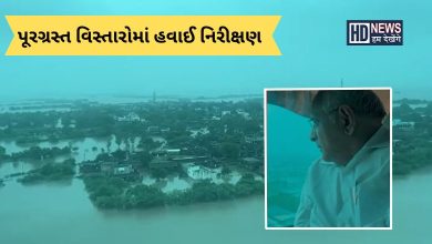 મુખ્યમંત્રી હવાઈ નિરિક્ષણ-humdekhengenews