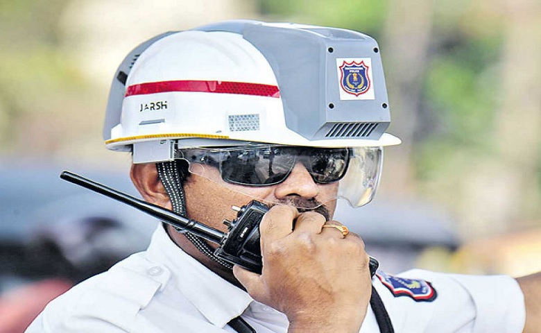 AC Helmets Traffic Cops