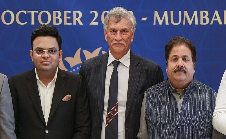 BCCI President Roger Binny and Rajeev Shukla