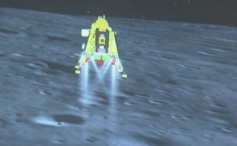 Chandrayaan 3 landing on Moon