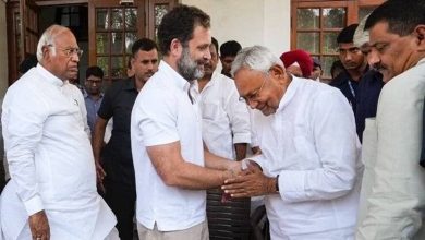 Rahul Gandhi and CM Nitish Kumar