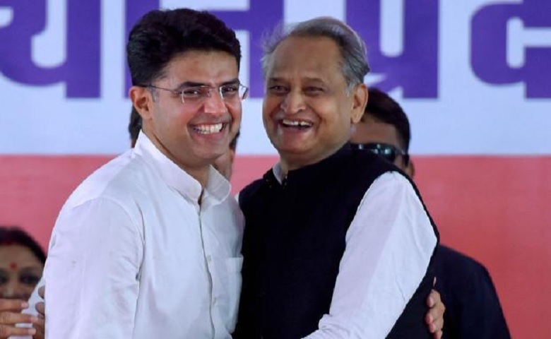 Sachin Pilot and CM Ashok Gehlot