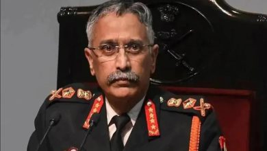 Former army chief Naravane