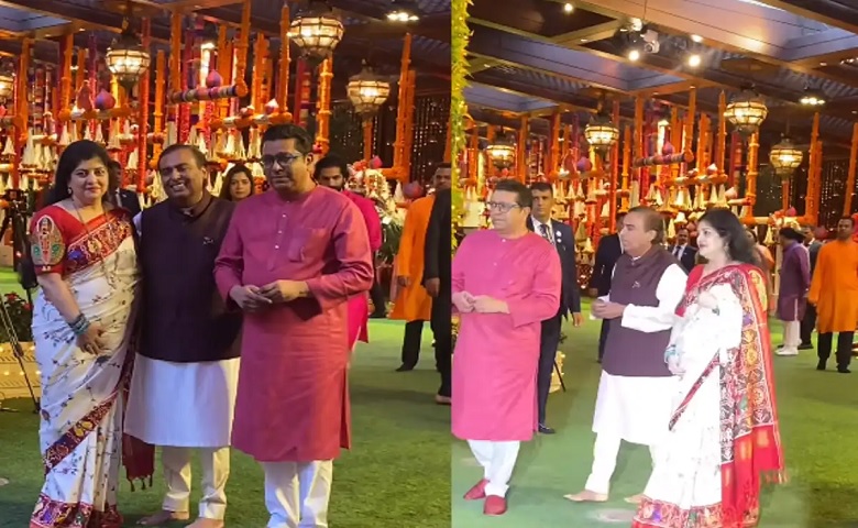 Mukesh Ambani welcomed Ganpati Bappa