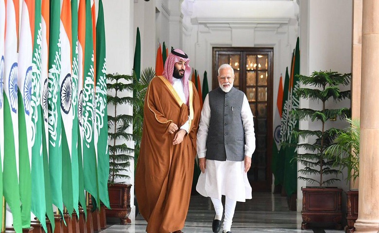 Saudi Crown Prince With PM Modi