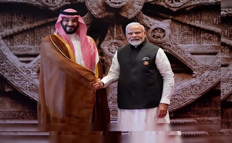 Saudi Crown Prince and PM Modi