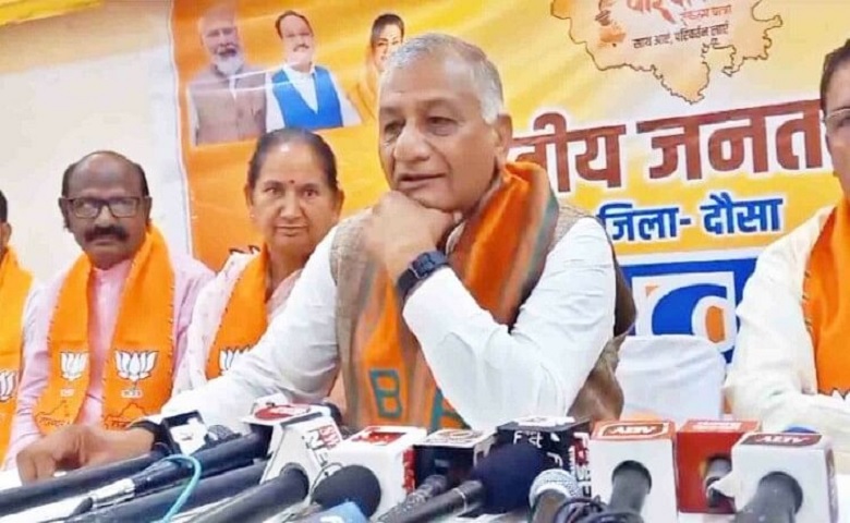 former Army Chief General VK Singh