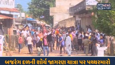 શોર્ય યાત્રા પર પથ્થરમારો-HDNEWS