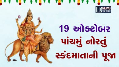 આજે પાંચમું નોરતુંઃ કરો મા દુર્ગાના સ્કંદમાતા સ્વરૂપની પૂજા hum dekhenge news