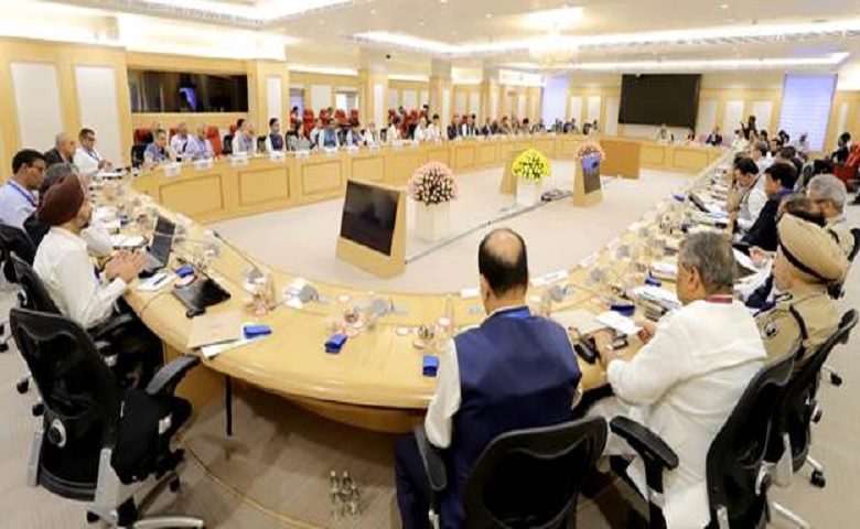 Review Meeting on Left Wing Extremism