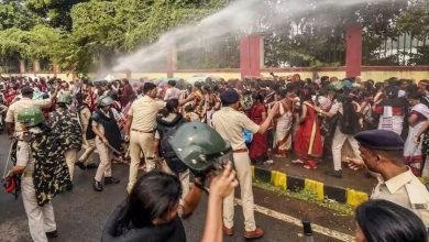 bihar assembly protest