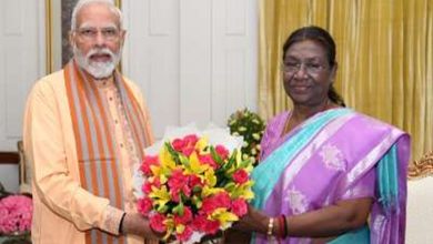 PM Modi met President Droupadi Murmu