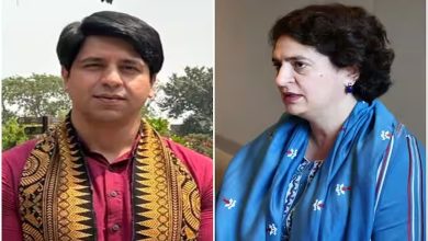 Shehzad Poonawalla and Priyanka Gandhi