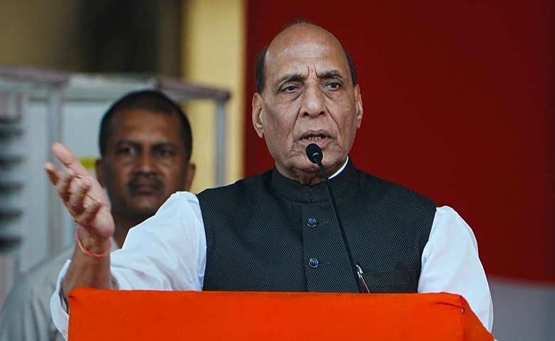 Union Defence Minister Rajnath Singh