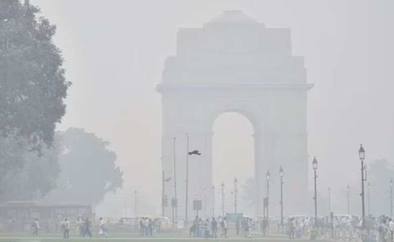 delhi air pollusion