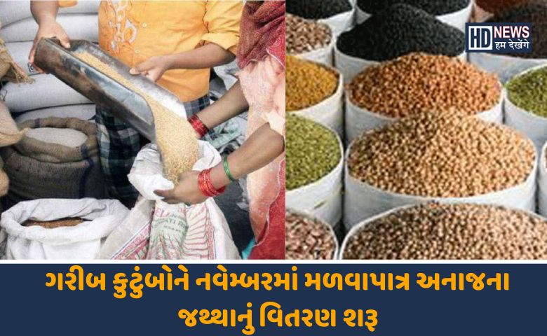 અનાજના જથ્થાનું વિતરણ-humdekhengenews