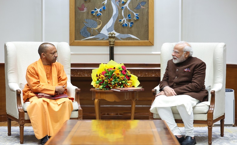 CM Yogi Adityanath and PM Modi