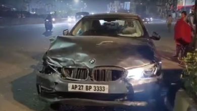 Hyderabad bmw accident